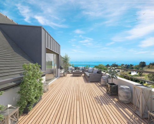 Appartement à vendre en bord de mer - Promoteur Immobilier Breton - H&C Partners